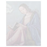 Annunciation (Reading Mary) By Lorenzo Costa Customized Letterhead