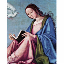 Annunciation (Reading Mary) By Lorenzo Costa Photo Sculptures