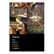 Annunciation ,Saint Emidius and an UFO Business Card Templates