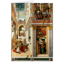 Annunciation ,Saint Emidius and an UFO Card