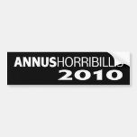 Annus Horribillis 2010 Bumper Sticker