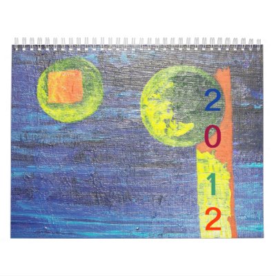 Año abstracto de 2012 calendario Año abstracto de 2012 calendario