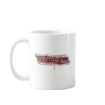 ANOINTED SWAGGER 21  WHT RED AND SILVER  INK COFFEE MUGS