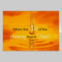 Anointing Oil cards