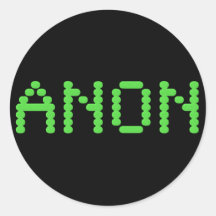 Anon Preserving Internet Freedom Sticker
