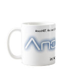 AnonNET White Mug (Black logo)