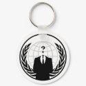 Anonymous International Keychain by alpha88 Anonymous International Keychain