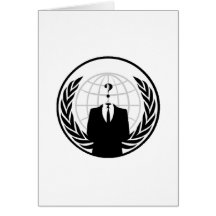 Anonymous International Logo Card