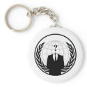 Anonymous International Logo keychain