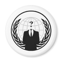 Anonymous International Logo Magnets