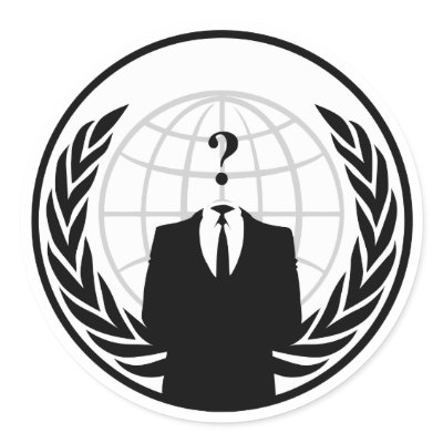Anonymous International Sticker by alpha88