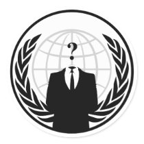 Anonymous International Sticker by alpha88 Anonymous International Sticker