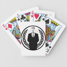 Anonymous Logo (Classic Style) Bicycle Card Decks