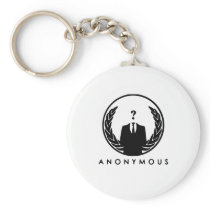 Anonymous Logo Key Chain