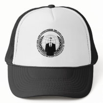 Anonymous logo w/motto hat