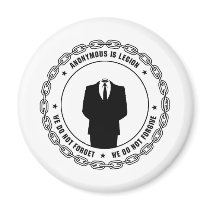 anonymous fridge magnet