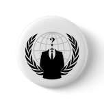 Anonymous Patriotism Pin