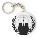 Anonymous Patriotism Key Chain