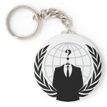 Anonymous Patriotism Key Chain