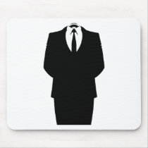 Anonymous Patriotism Mouse Pads