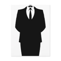 Anonymous Patriotism Post Card