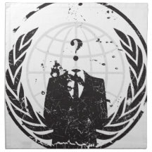 Anonymous Printed Napkin