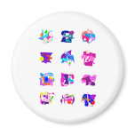 Anonymous magnets