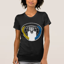 ANONYMOUS Ukraine Tshirt