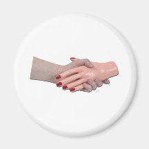 AnonymousBusinessHandshake051211 Fridge Magnet