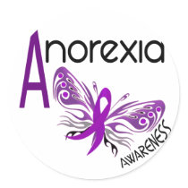 ANOREXIA BUTTERFLY 3.1 stickers