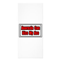Anorexia Can Kiss My Ass rack cards