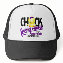Anorexia Chick Gone Purple 2 Hat
