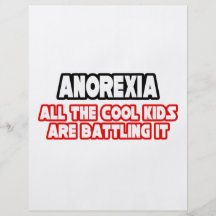 Anorexia...Cool Kids Flyer Design