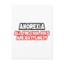 Anorexia...Cool Kids Post Card