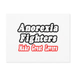 Anorexia Fighters Make Great Lovers Post Cards