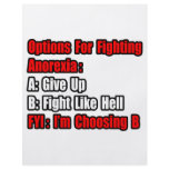 Anorexia Fighting Options Full Color Flyer