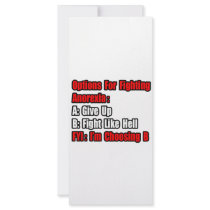 Anorexia Fighting Options rack cards