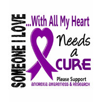 Anorexia Needs A Cure 3 t-shirts by awarenessgifts Anorexia Needs A Cure 3 t-shirts