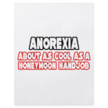 Anorexia...Not Cool flyers