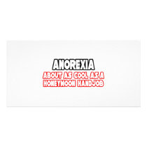 Anorexia...Not Cool photo cards