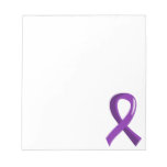 Anorexia Purple Ribbon 3 Note Pad
