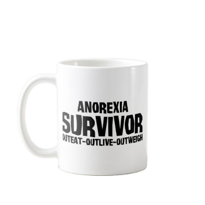 Anorexia Survivor Mug by ColorShow