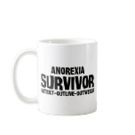 Anorexia Survivor mugs