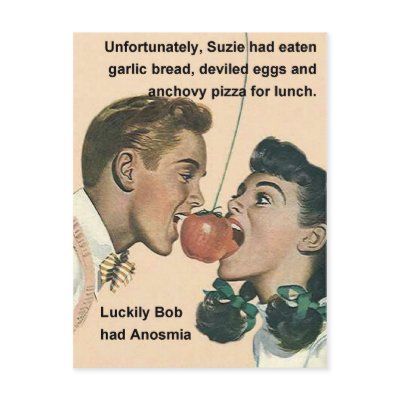 Anosmia Postcard by GreenCarbon