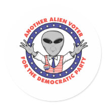 Another Alien Voter Stickers