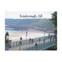 another beach view, Scarborough, UK postcards