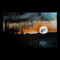Another Beautiful Evening at Lake Tahoe posters by artist318 Another Beautiful Evening at Lake Tahoe posters