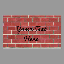Another brick in the wall business cards
