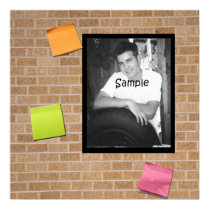 Another Brick in the Wall Grad photo poster posters