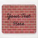 Another brick in the wall mousepads